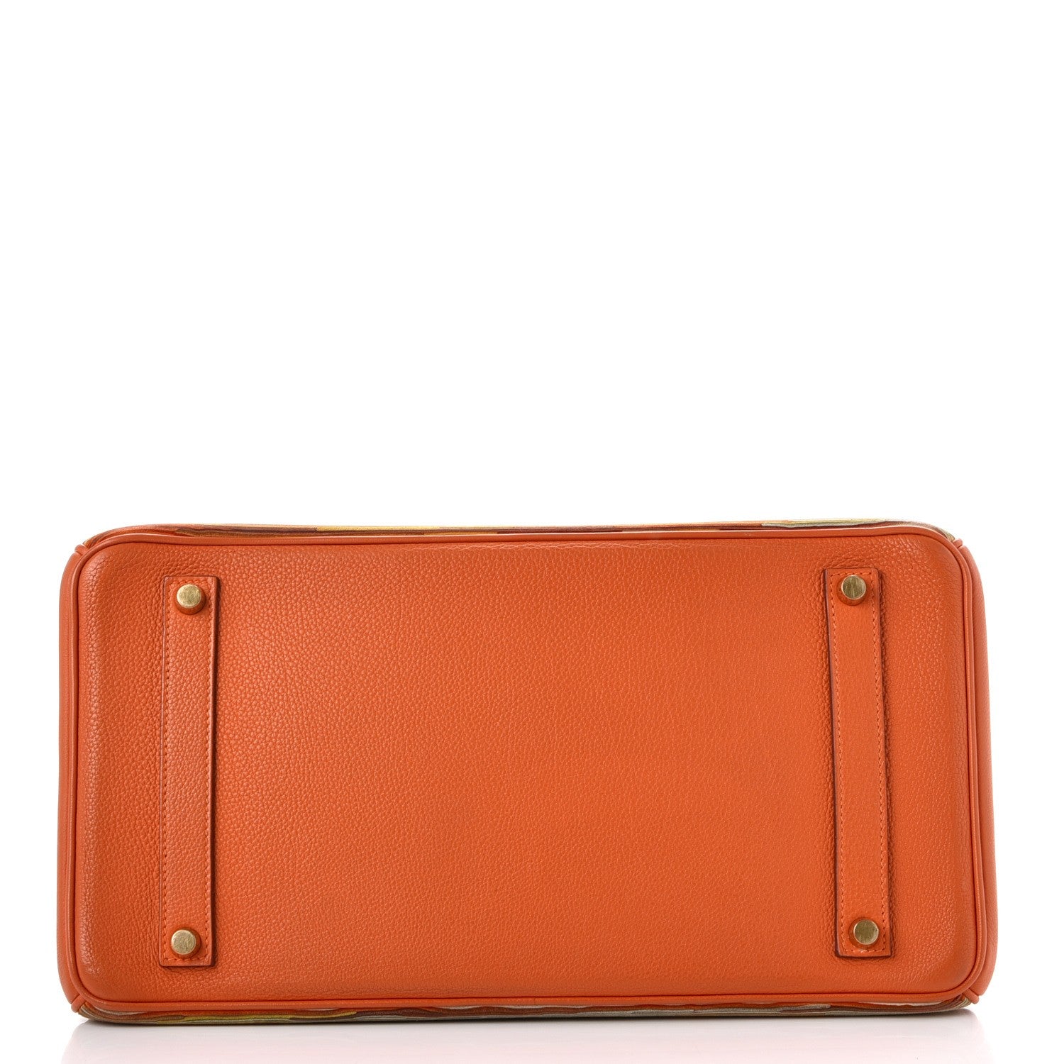 Hermes Togo Vibrato Birkin 35 Orange 7 of 37