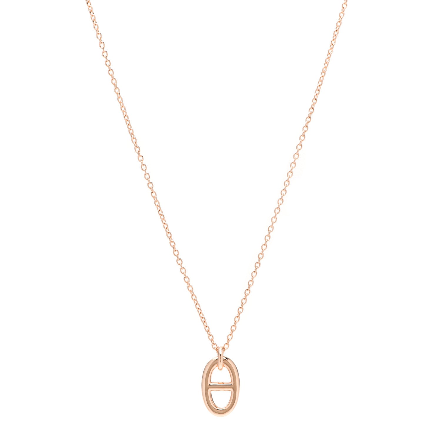 Hermes 18K Rose Gold PM Farandole Pendant Necklace 1 of 5