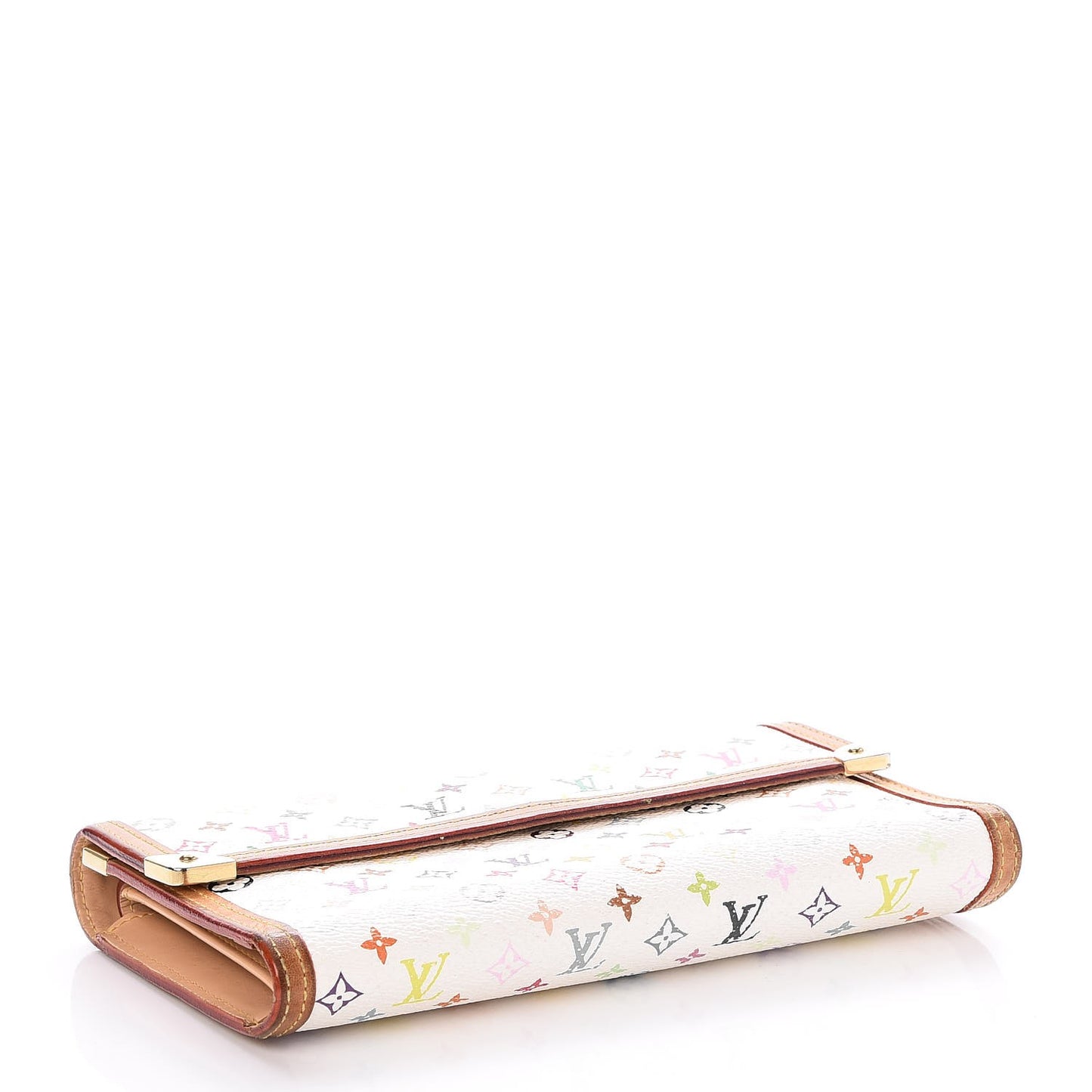 Monogram Multicolor Porte Tresor International Wallet White
