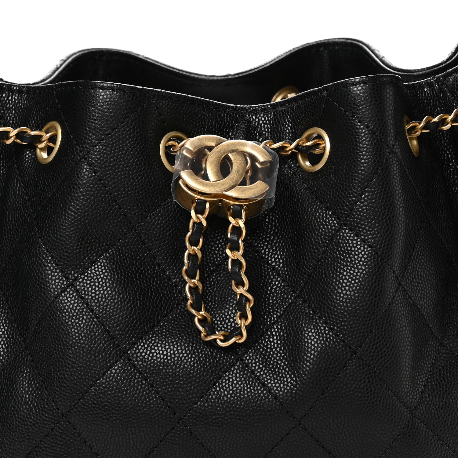 Chanel Caviar Quilted Small Chanel 25 Handbag Black 8 of 11