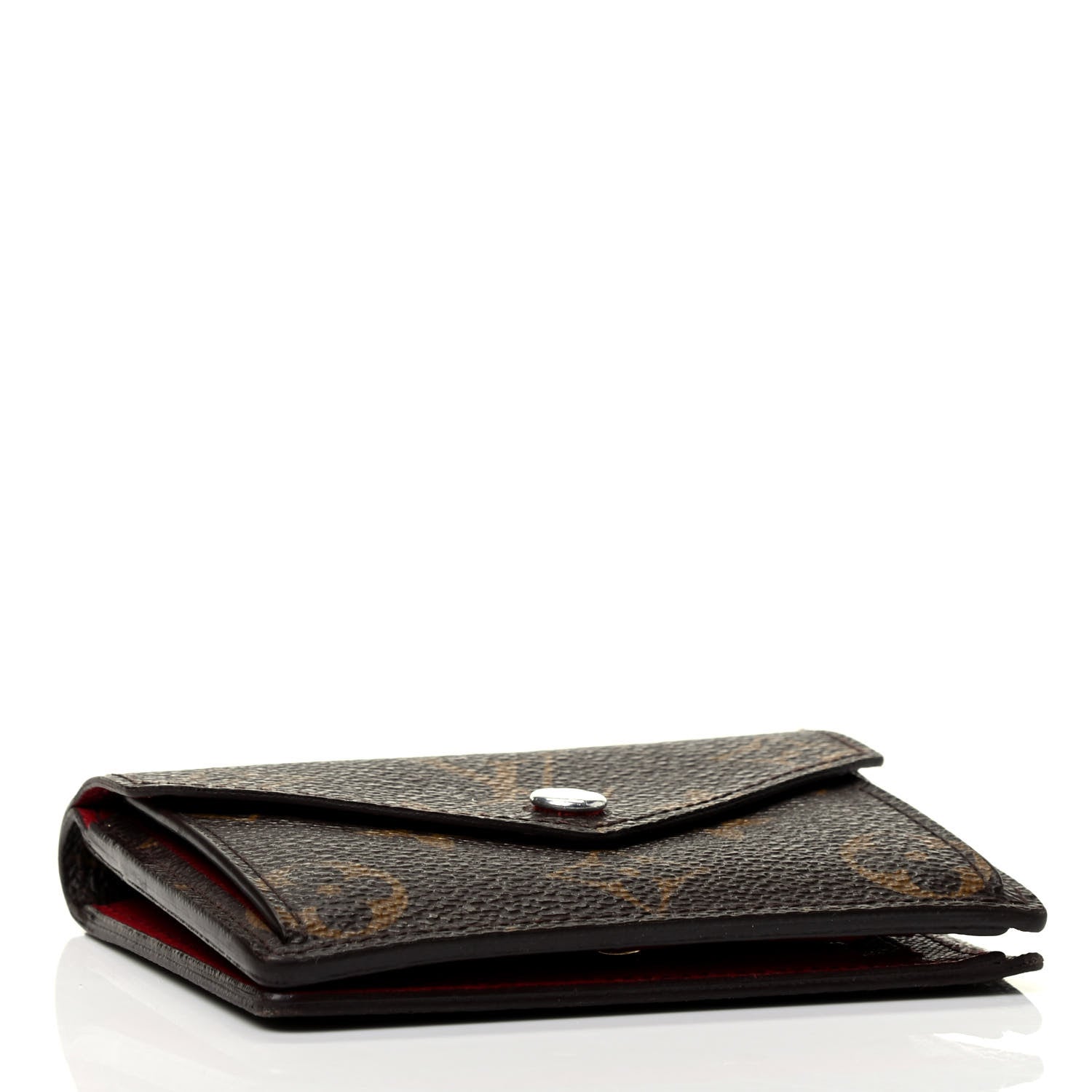 Louis Vuitton Monogram Compact Marie Wallet Rouge 3 of 4