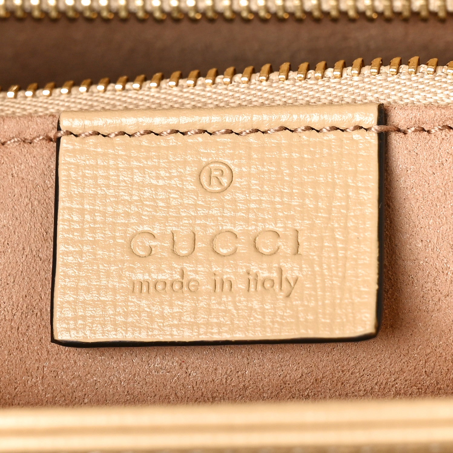 Gucci Azalea Calfskin Horsebit 1955 Shoulder Bag Bubble Tea 6 of 10