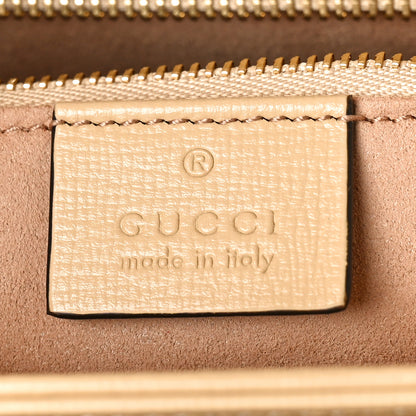 Gucci Azalea Calfskin Horsebit 1955 Shoulder Bag Bubble Tea 6 of 10