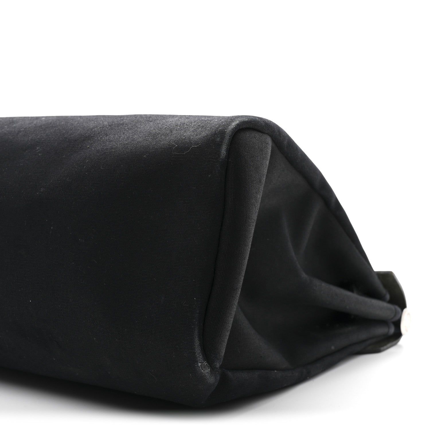 Hermes Military Toile Vache Hunter Herbag Messenger 39 Black 10 of 15
