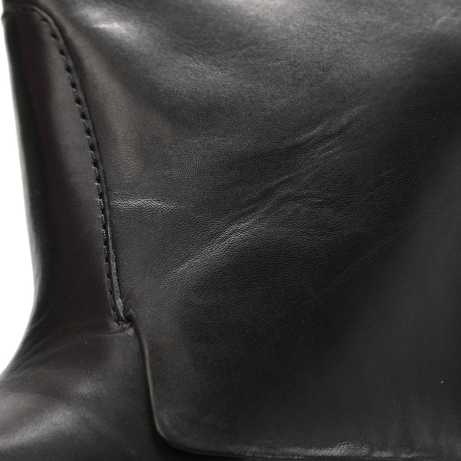 Givenchy Calfskin Shark Look Over The Knee Boots 36 Black 18 of 19