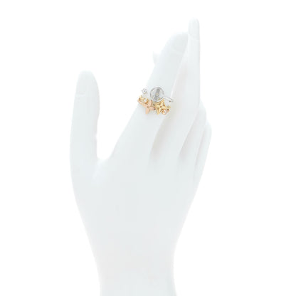 Louis Vuitton 18K Yellow Pink White Gold Diamond Idylle Blossom Ring 3 Set 52 6 3 of 10