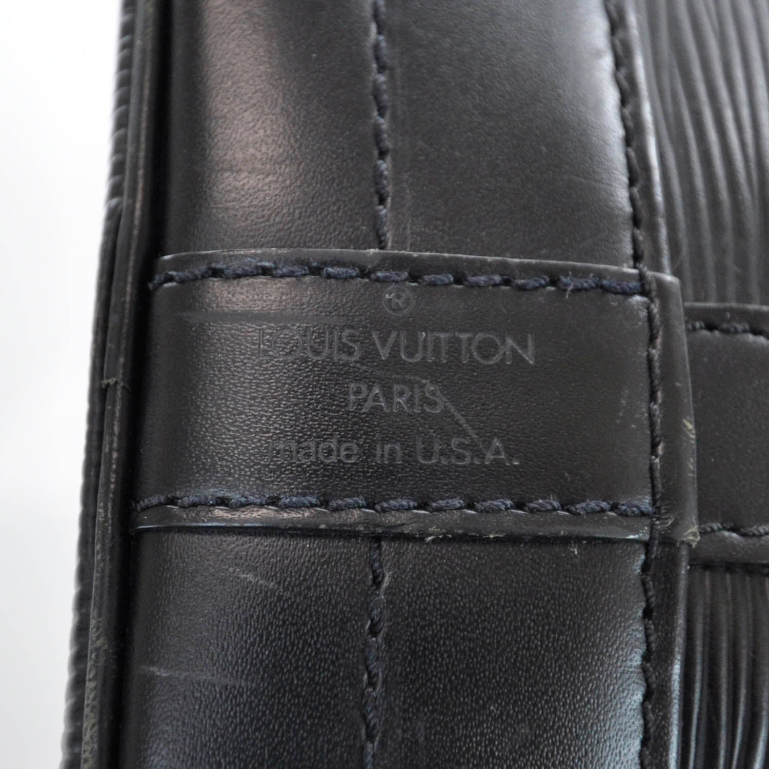 Louis Vuitton Epi Noe Black 9 of 11