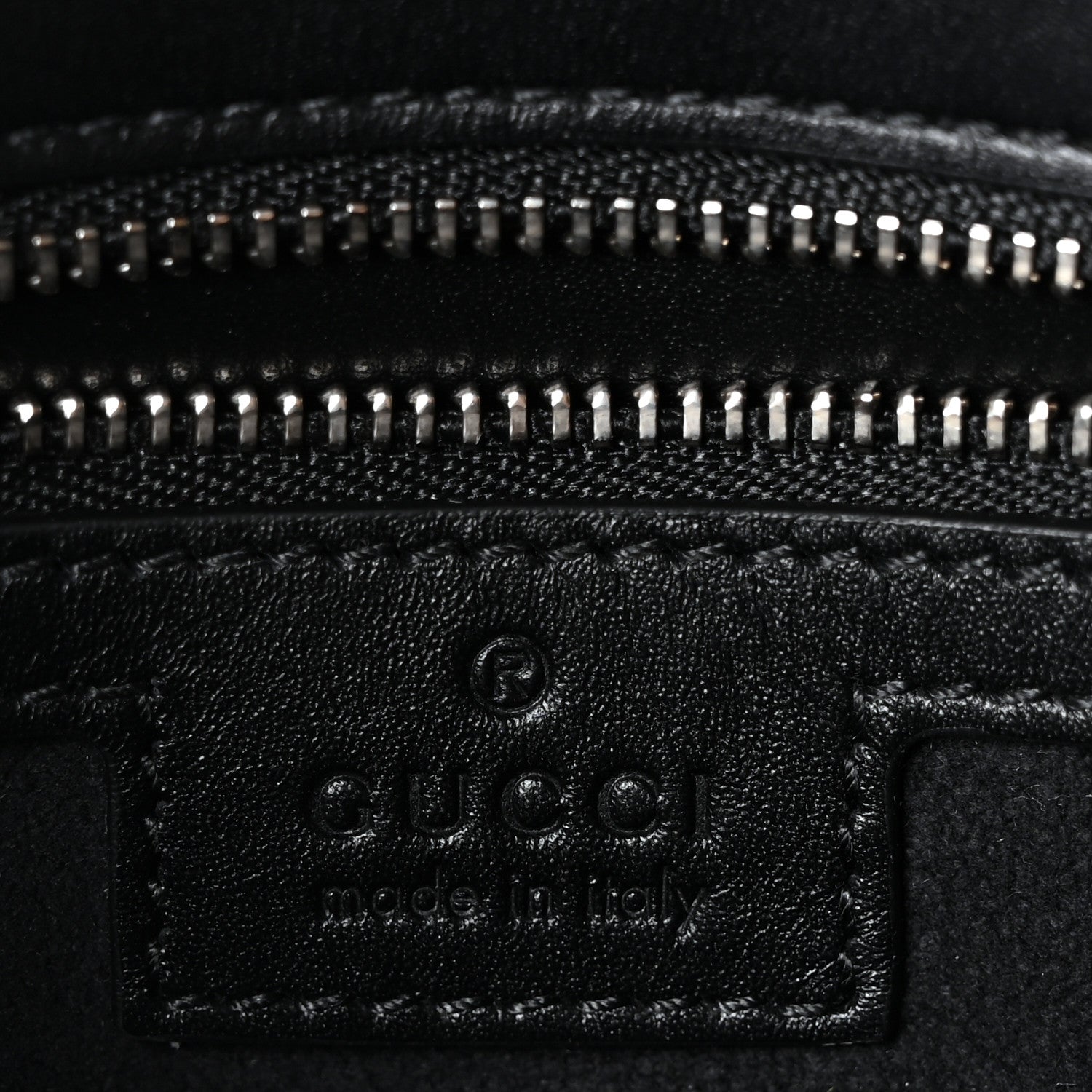 Gucci Senna Calfskin Petite GG Top Handle Shoulder Bag Black 5 of 9
