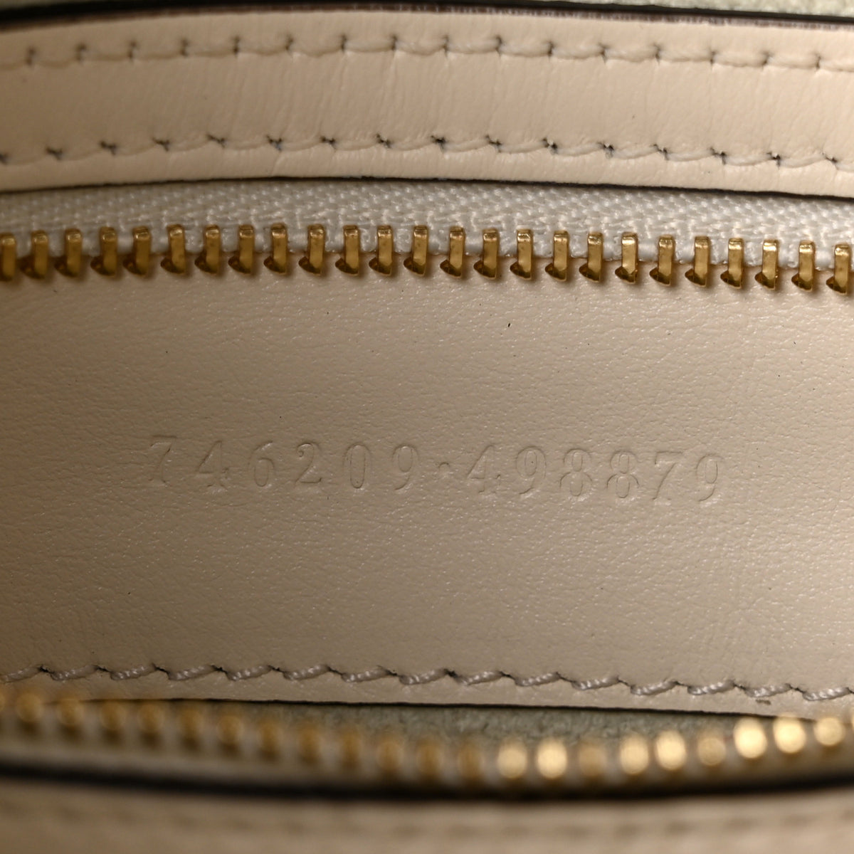 Gucci Calfskin Quilted Large Deco Tote Bag Mystic White 7 of 10