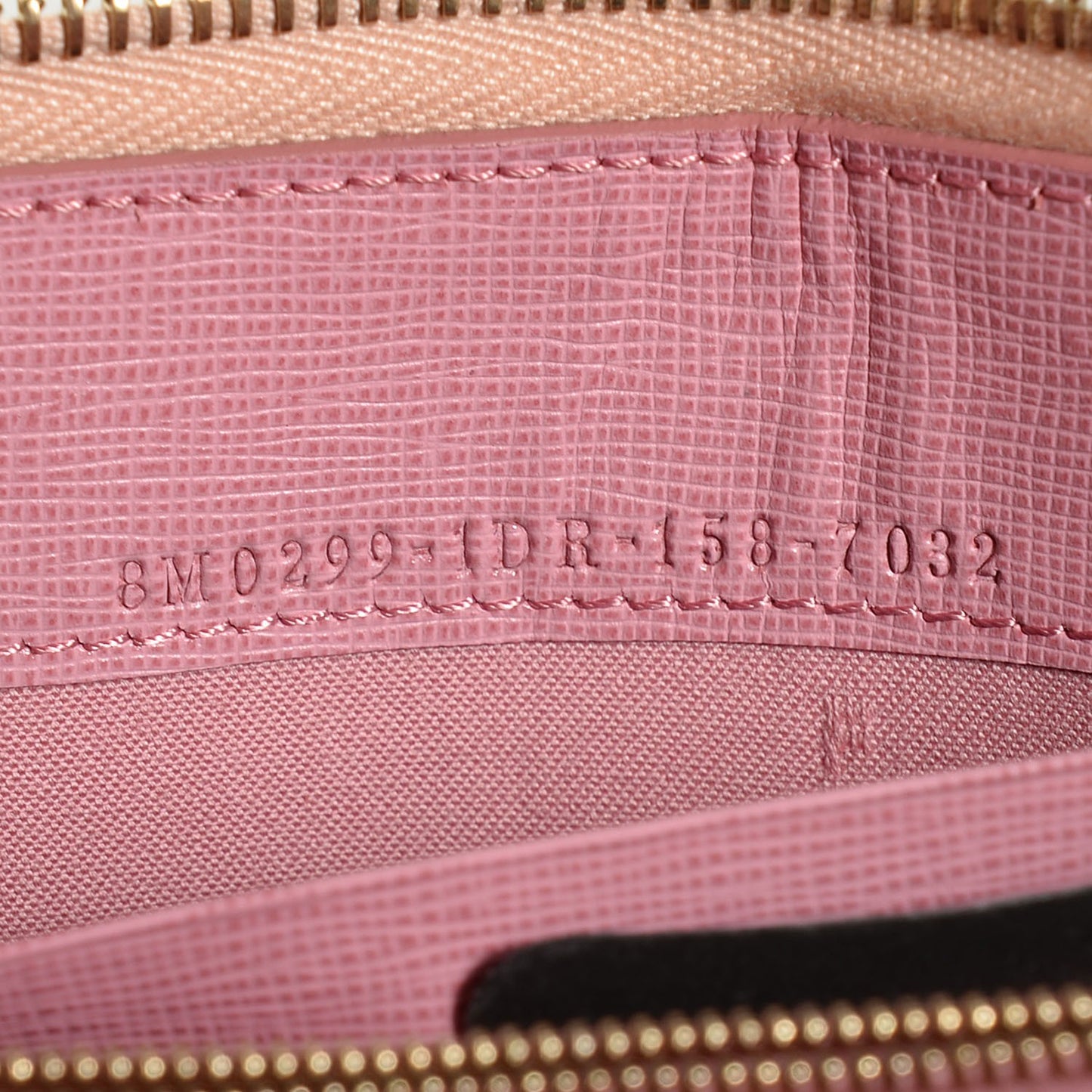 Vitello Elite QuTweet Studded Zip Around Wallet Pink