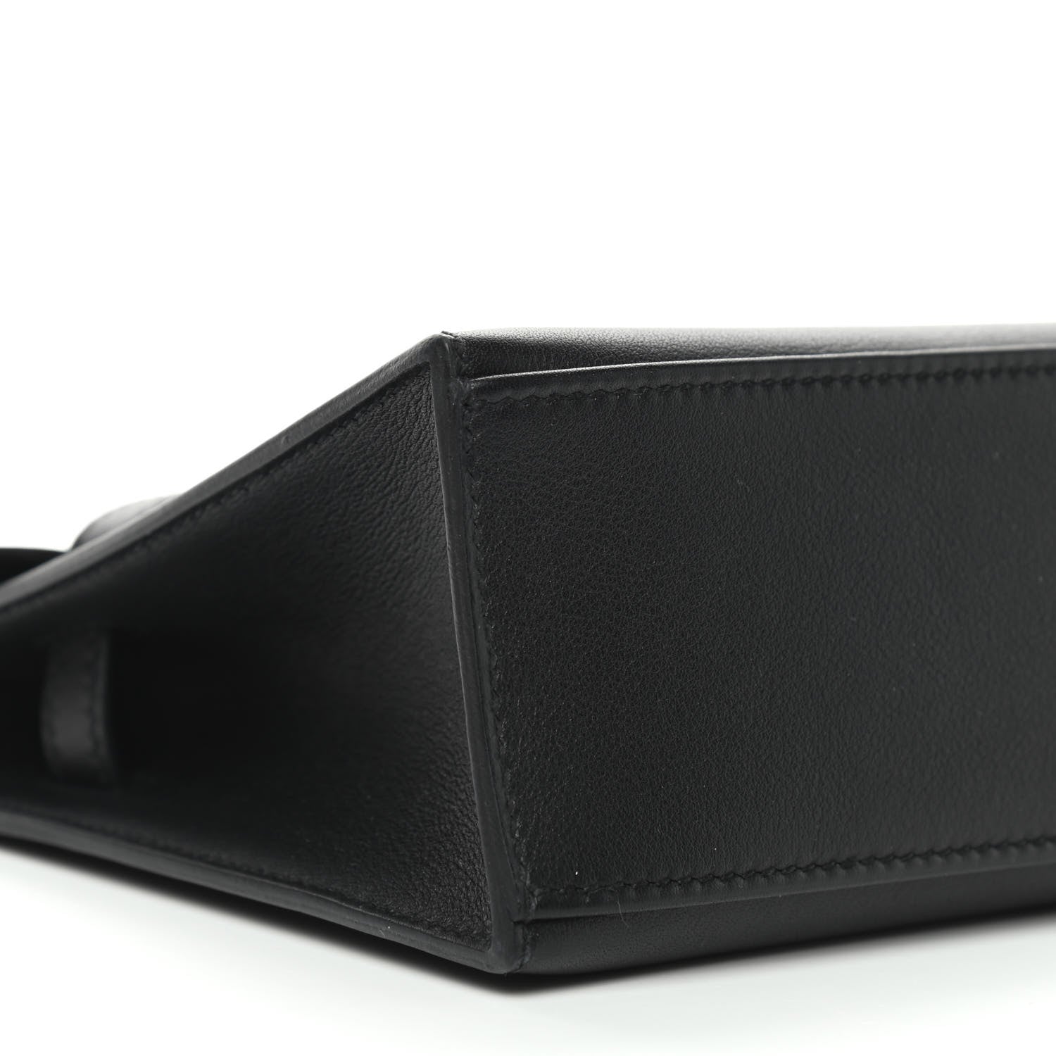 Hermes Swift Kelly Pochette Clutch Black 9 of 9