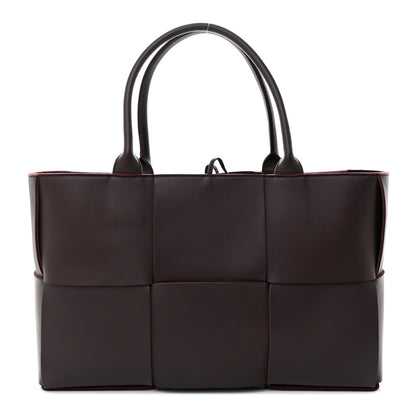 Bottega Veneta Nappa Maxi Intrecciato Medium Arco Tote Grape 3 of 11