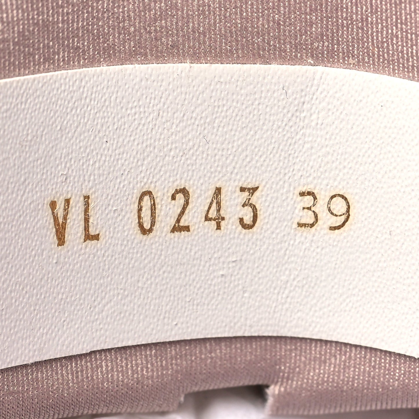 Patent Calfskin Technical Mesh Monogram Run 55 Sneakers 39 Beige Pink White