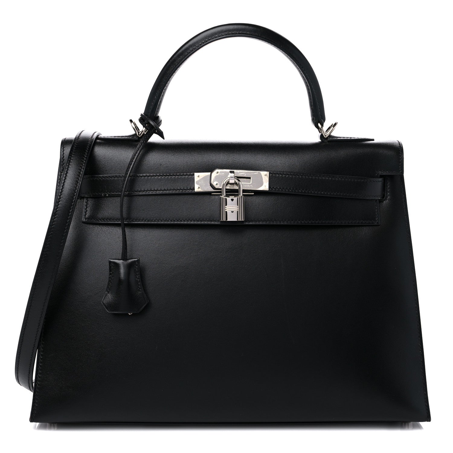 Hermes Box Kelly Sellier 32 Black 1 of 16