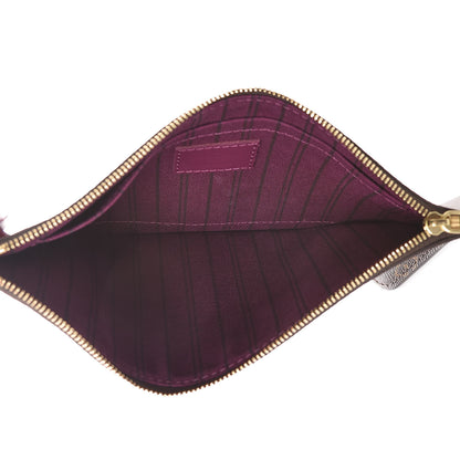Louis Vuitton Monogram Totem Neverfull MM GM Pochette Magenta 5 of 7