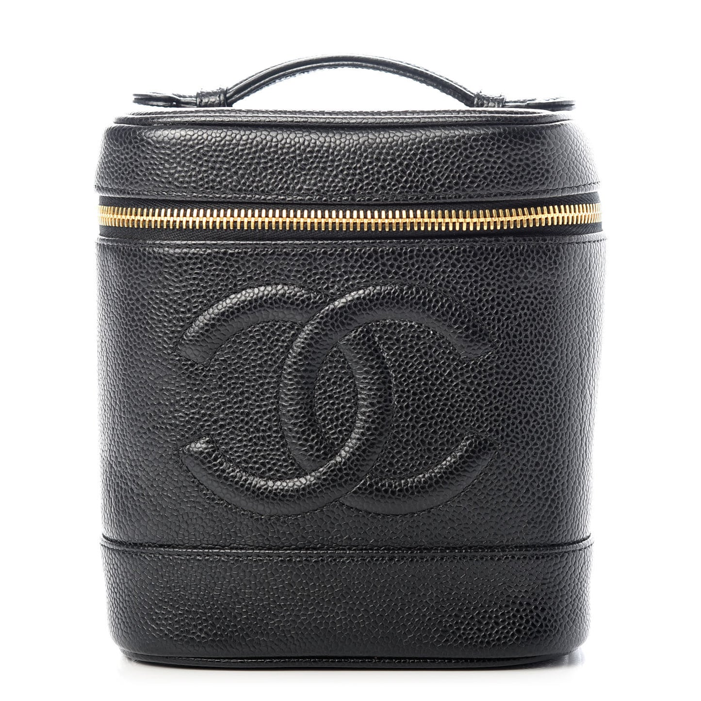 Caviar Cosmetic Vanity Bag Black