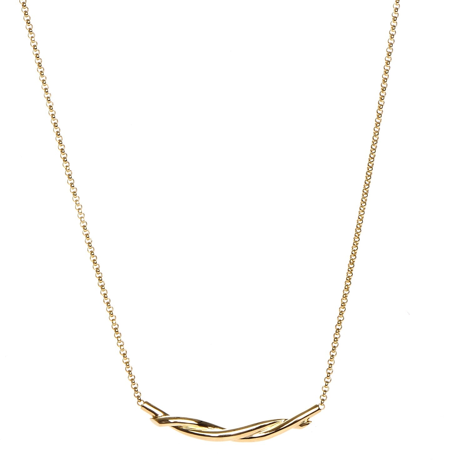 Cartier 18K Yellow Gold Pendant Necklace 1 of 6