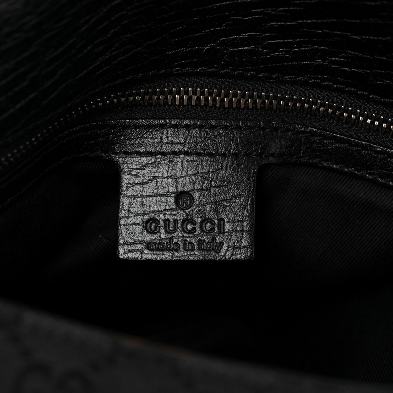 Gucci Monogram Horsebit Chain Flap Shoulder Bag Black 6 of 10