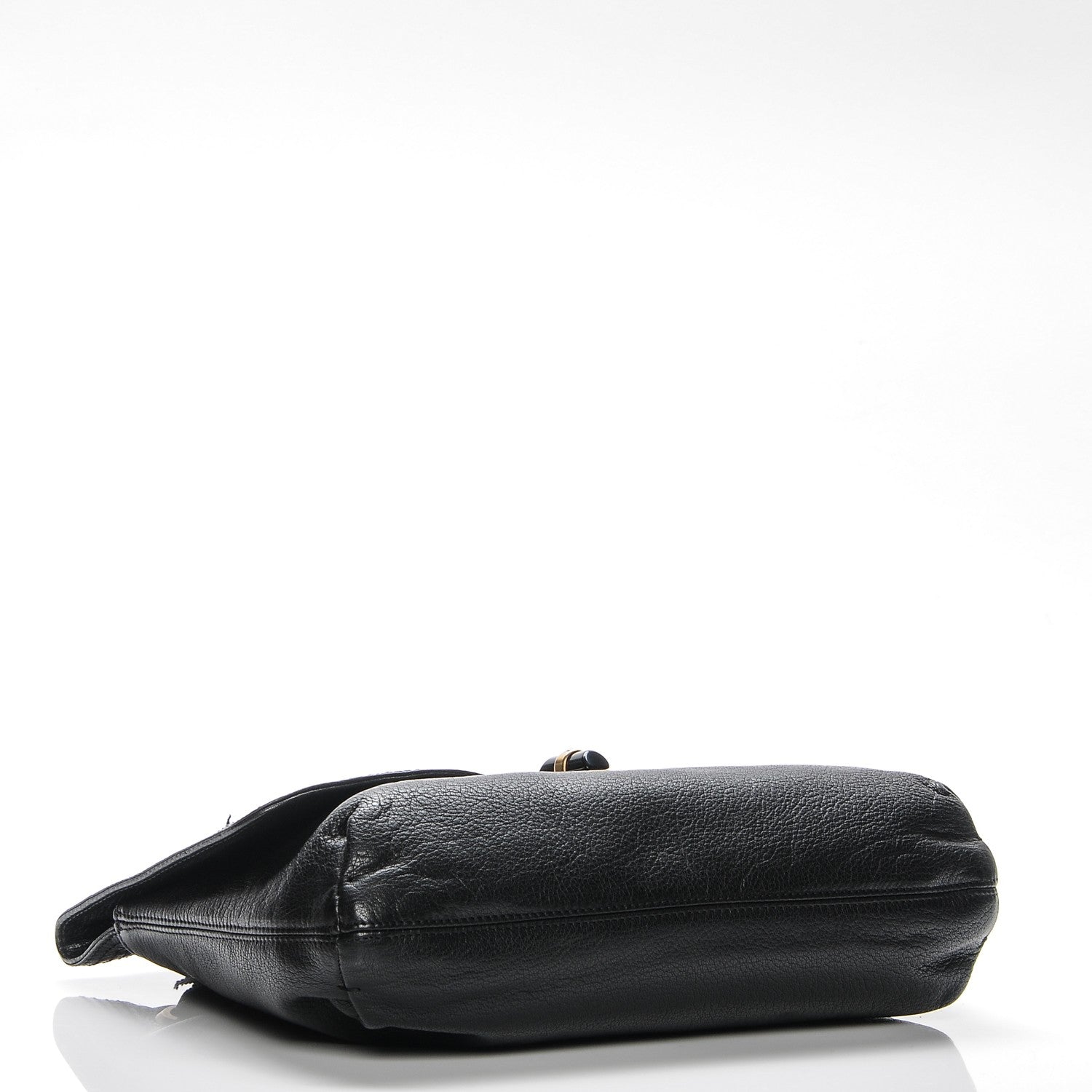 Lanvin Goatskin Medium Happy Shoulder Bag Black 4 of 9