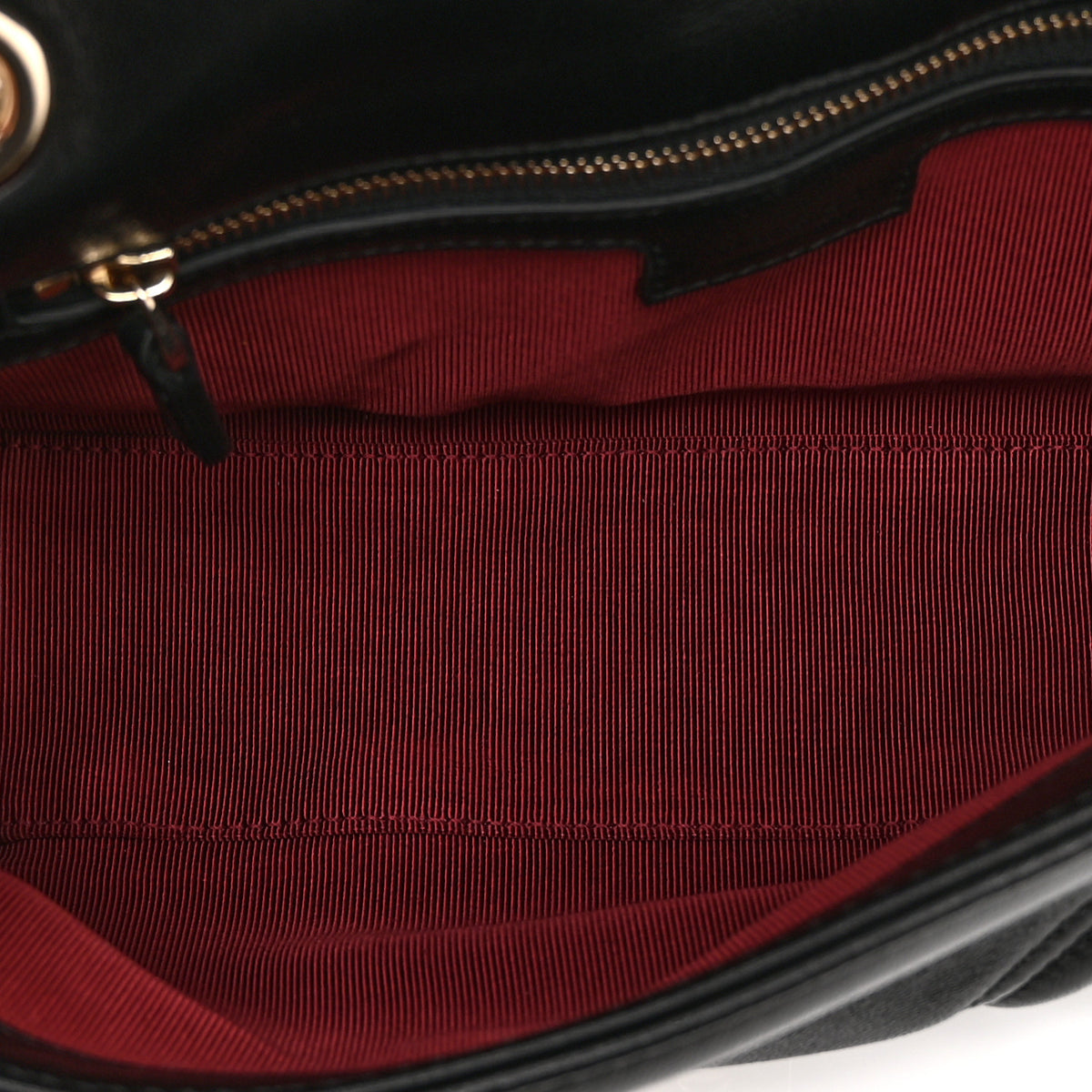 Lambskin Matelasse Medium GG Marmont Shoulder Bag Black
