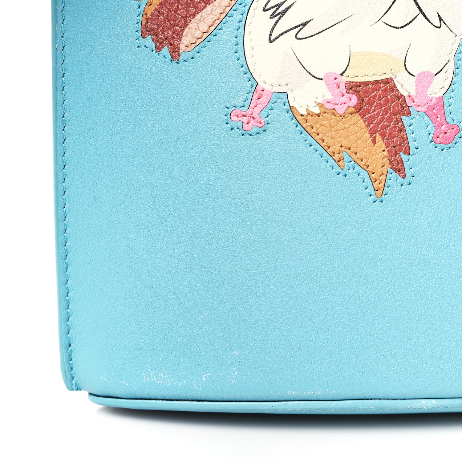Loewe X HOWL'S MOVING CASTLE Calfskin Heen Dice Pocket 10 of 12