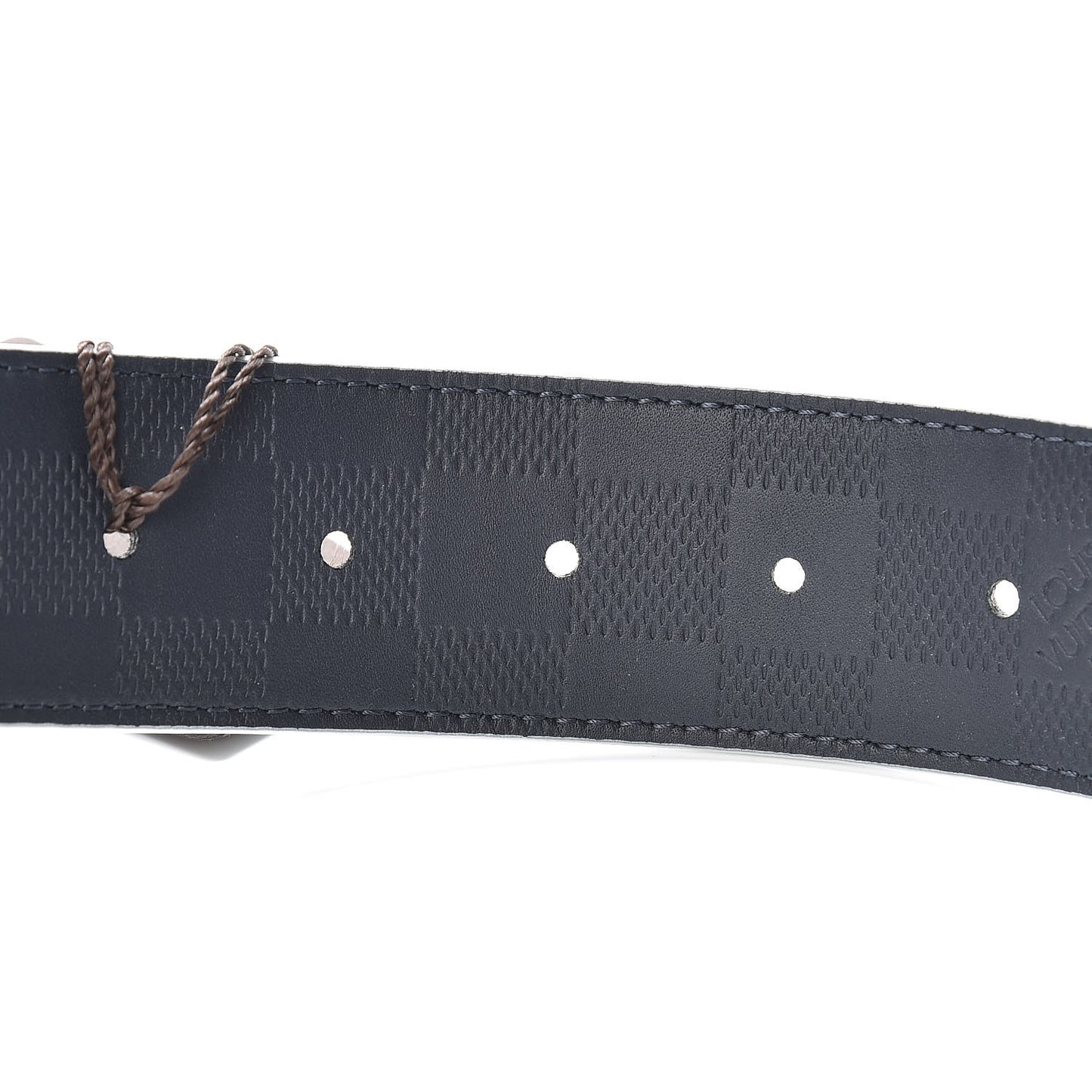 Damier Cobalt 40mm LV Initiales Belt 85 34