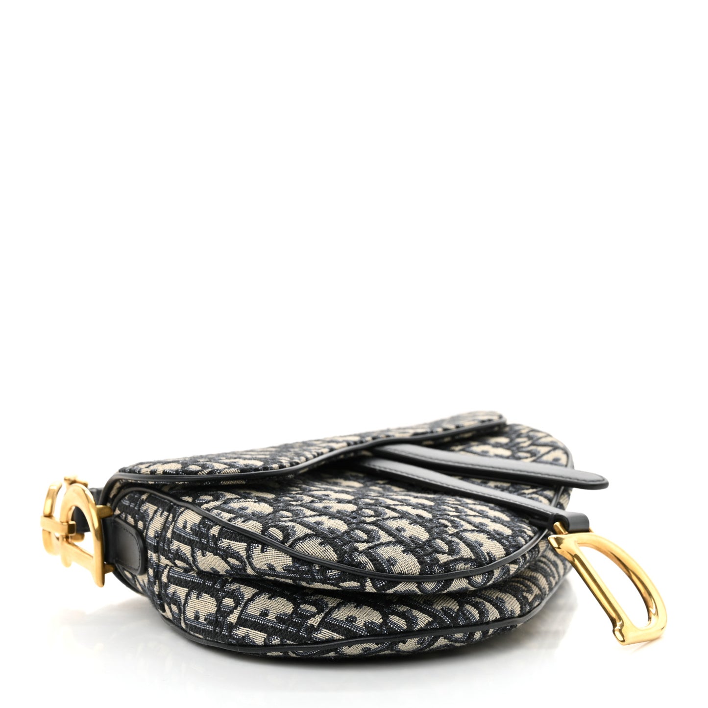 Oblique Saddle Bag Blue