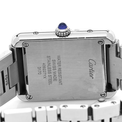 Cartier Stainless Steel 24mm Tank Solo Quartz Watch 4 of 5