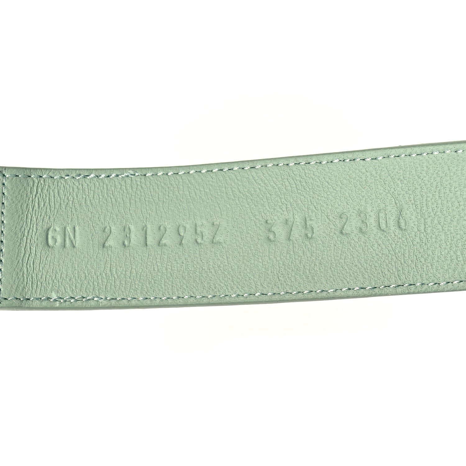 Hermes Epsom Womens Chypre Sandals 37.5 Vert Jade 6 of 8