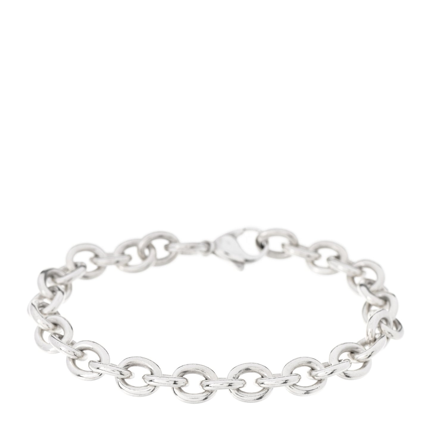 Sterling Silver Oval Link Bracelet