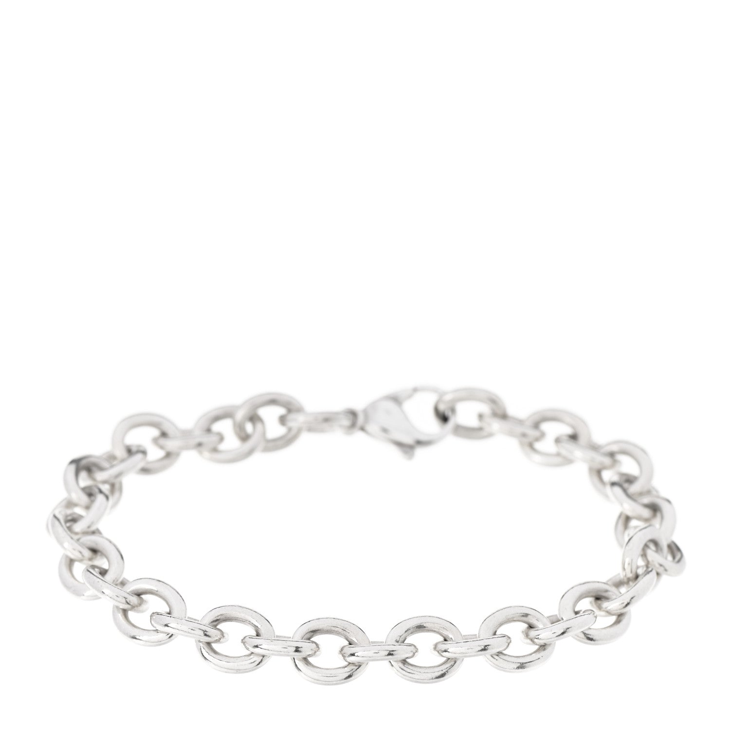 Tiffany Sterling Silver Oval Link Bracelet 1 of 4