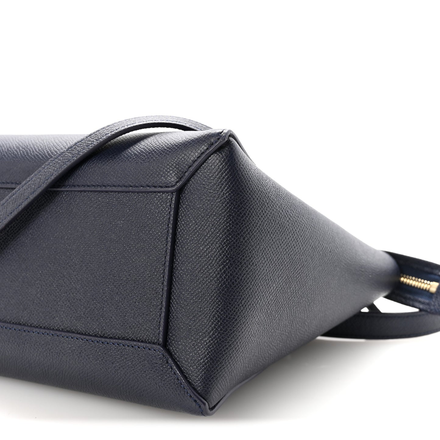Grained Calfskin Micro Belt Bag Midnight
