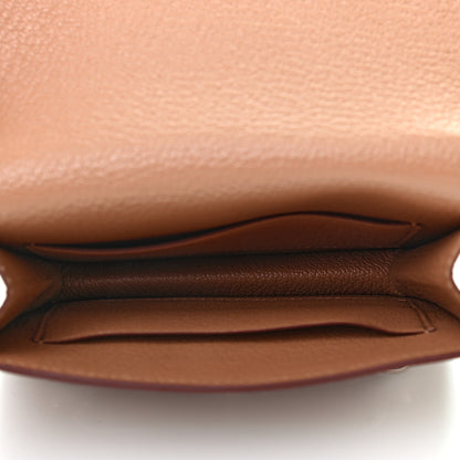 Hermes Chevre Mysore Roulis Slim Wallet Quebracho 7 of 10