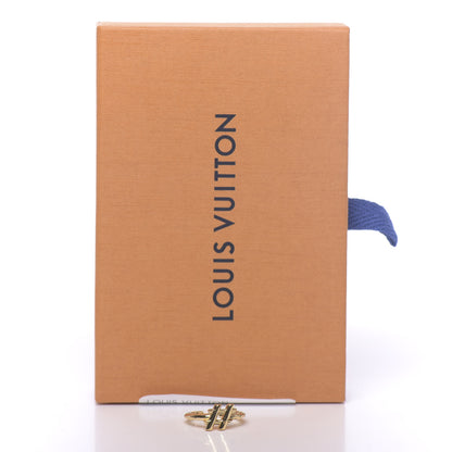 Louis Vuitton LV And Me Hashtag Ring M Gold 7 of 7