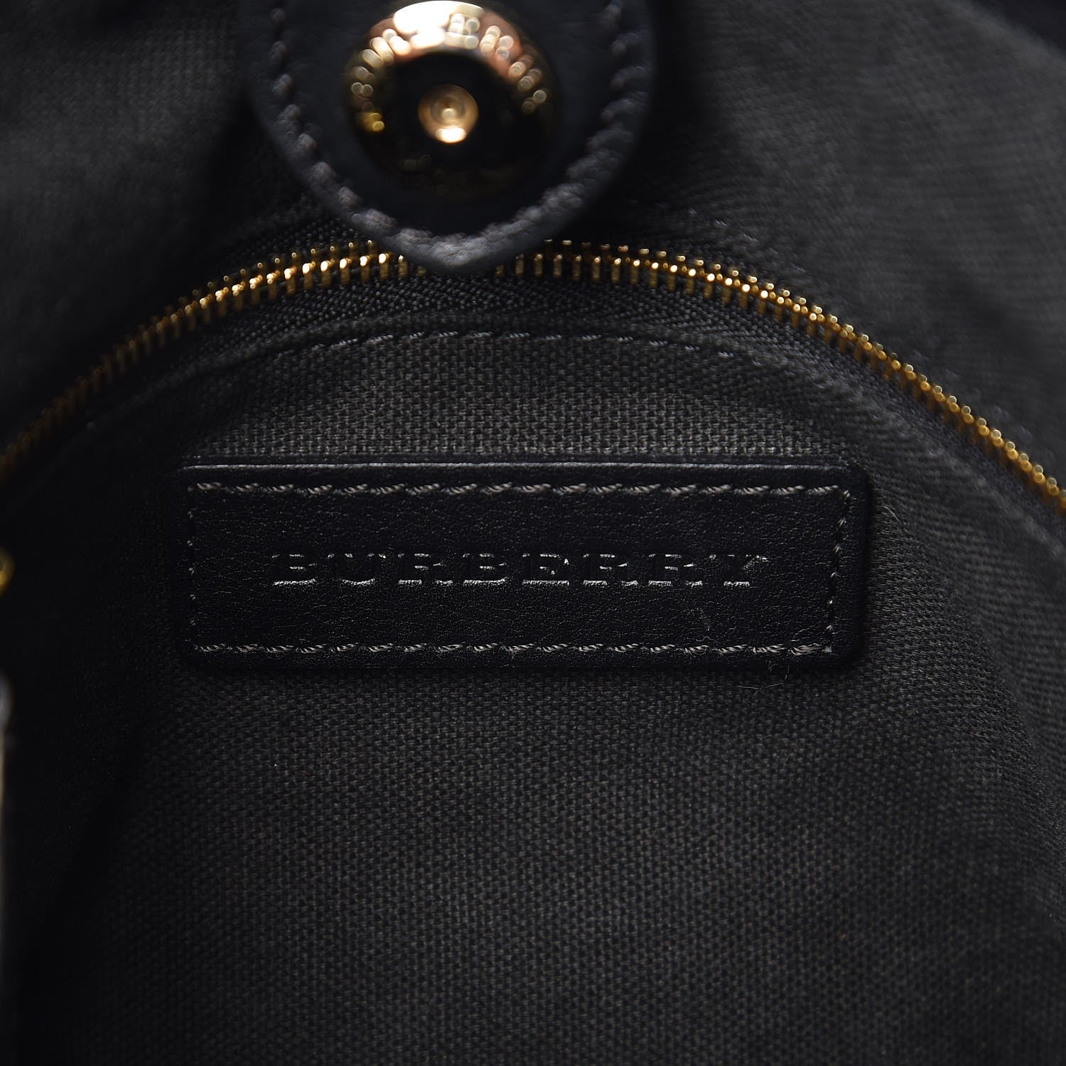 Burberry Calfskin House Check Little Crush Black 6 of 8