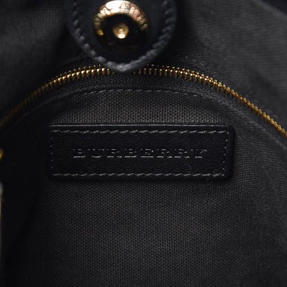 Burberry Calfskin House Check Little Crush Black 6 of 8