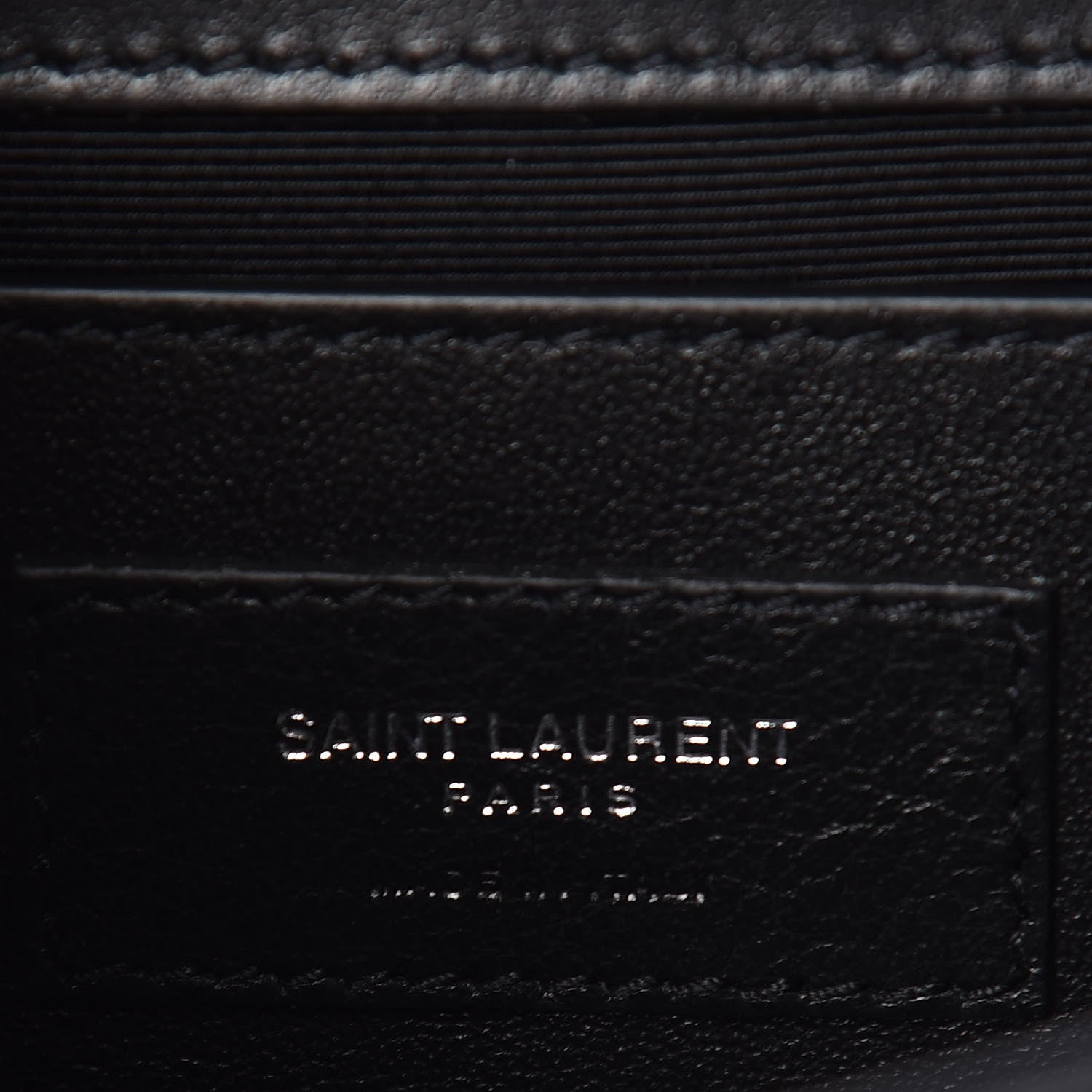 Saint Laurent Smooth Calfskin Heart Studded Small Monogram Kate Satchel Black 7 of 9