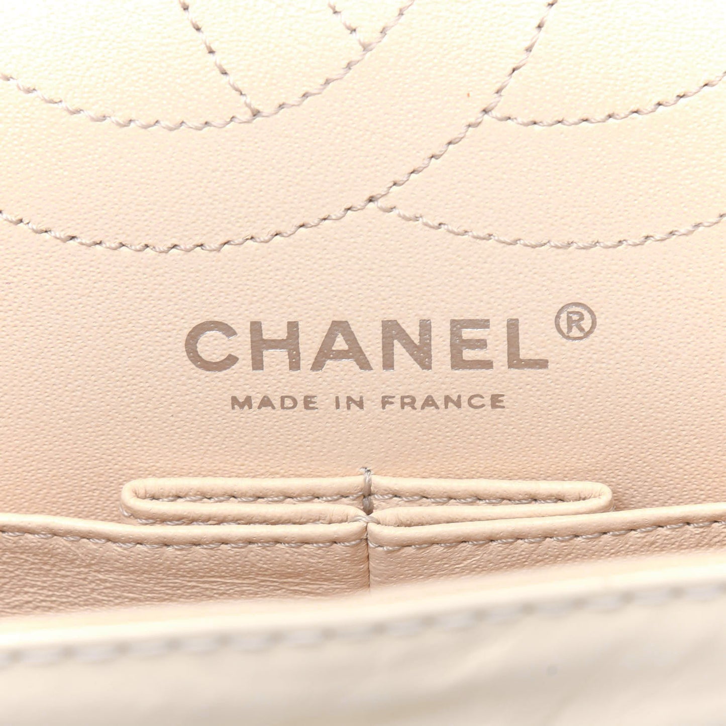 Aged Calfskin Quilted 2.55 Reissue 226 Flap Ivory