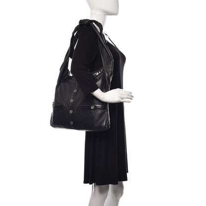 Chanel Lambskin Large Girl Bag Black 2 of 10