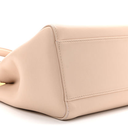 Fendi Nappa Mini Peekaboo Iconic Satchel Rosa Plaster 10 of 17