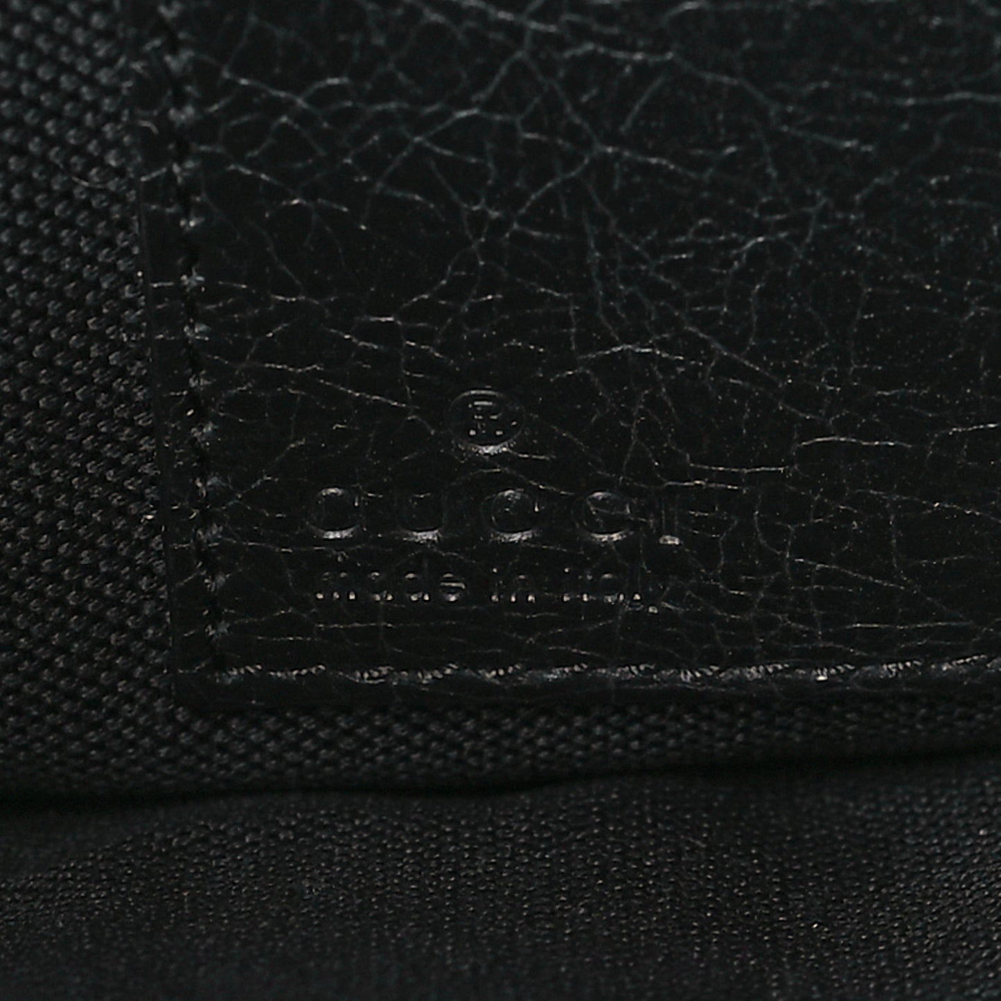 Fluffy Calfskin Morpheus Messenger Bag Black