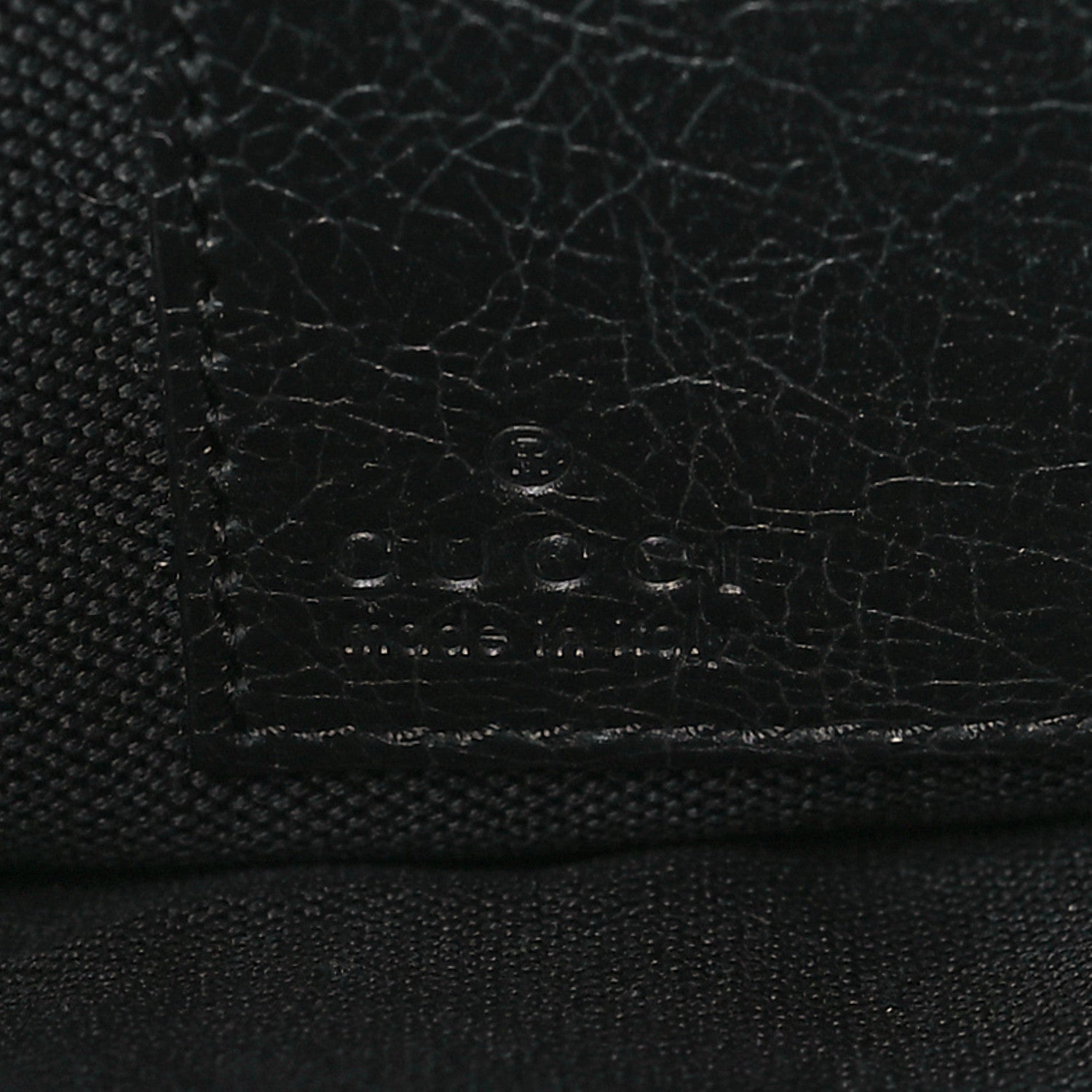 Gucci Fluffy Calfskin Morpheus Messenger Bag Black 7 of 10