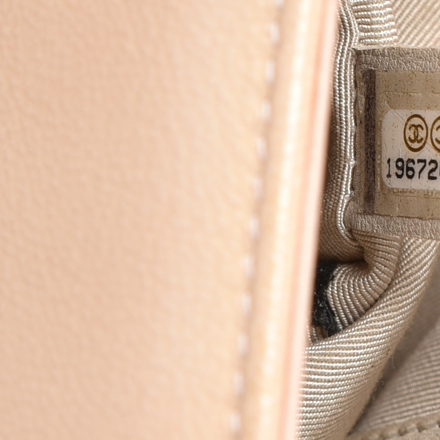 Chanel Patent Goatskin Quilted New Medium Boy Flap Beige Clair 7 of 15