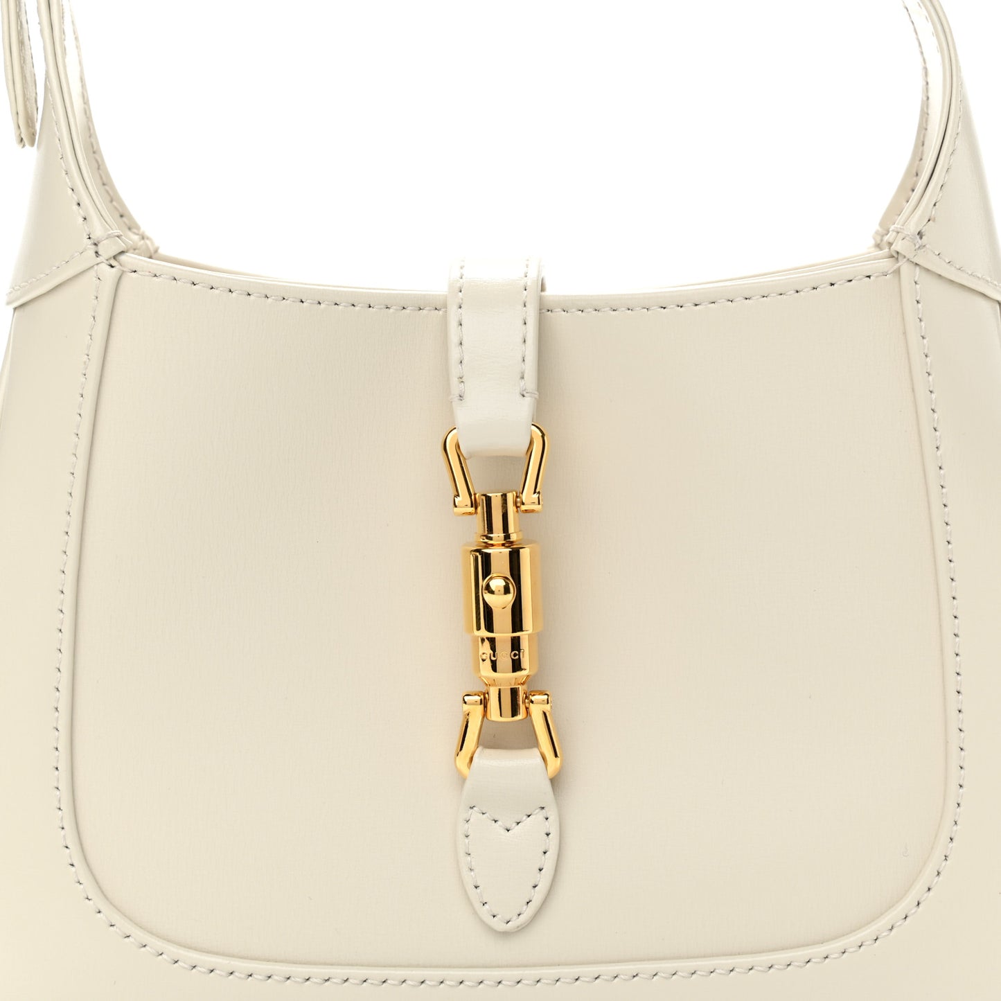Boarded Dyana Lux Calfskin Mini Jackie 1961 Hobo Mystic White