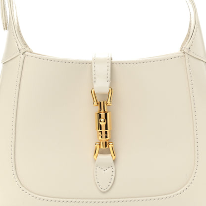 Gucci Boarded Dyana Lux Calfskin Mini Jackie 1961 Hobo Mystic White 8 of 11