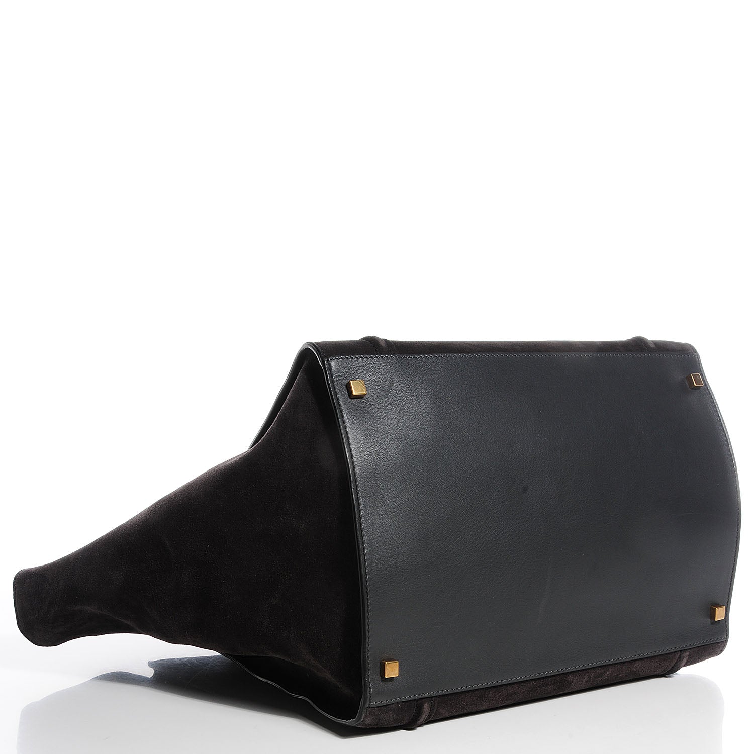 Celine Suede Large Phantom Luggage Anthracite 4 of 7