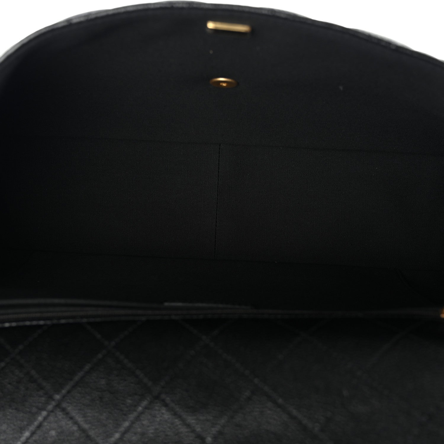 Chanel Grained Calfskin Quilted XXL Travel Flap Bag Black 5 of 10