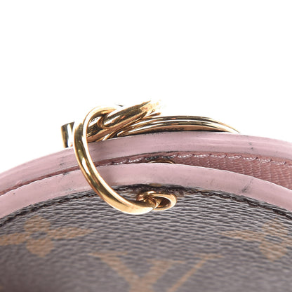 Louis Vuitton Monogram LV Mirror Bag Charm Key Holder Rose Ballerine 8 of 9