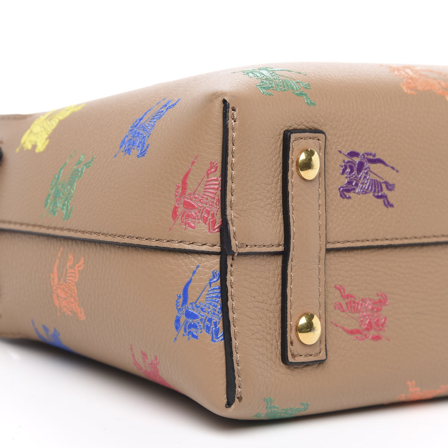 Grained Calfskin EKD Baby Belt Bag Light Camel