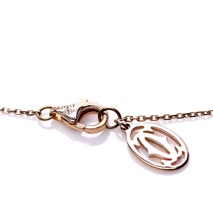 Cartier 18K Pink Gold Diamond Symbols Cross Pendant Necklace 6 of 6